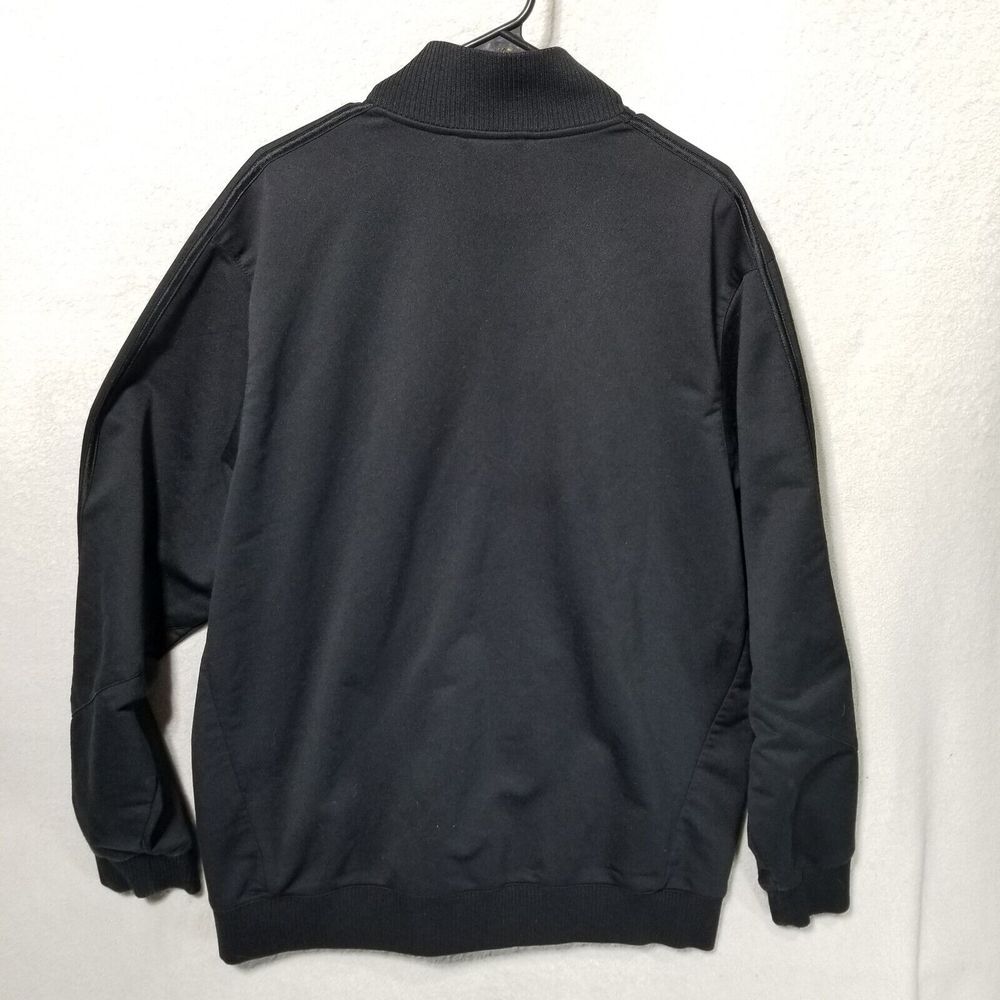 Adidas Track Jacket Men XXL Black On Black Full Zip Kentucky University SEE MEAS - Picture 14 of 16